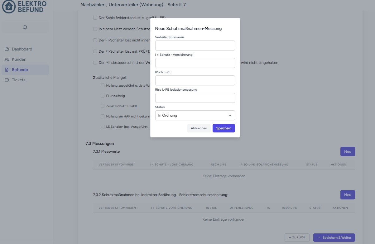 Messwerte erfassen